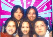 A family on vacation; Actual size=180 pixels wide
